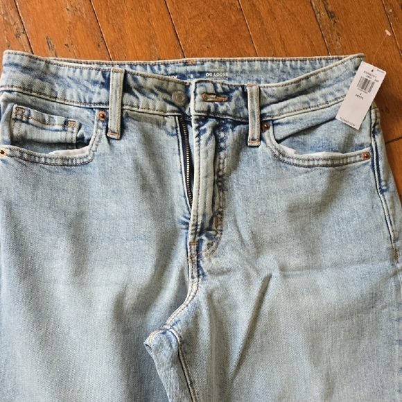 Old Navy Blue Relaxed Jeans - Picture 2 of 5